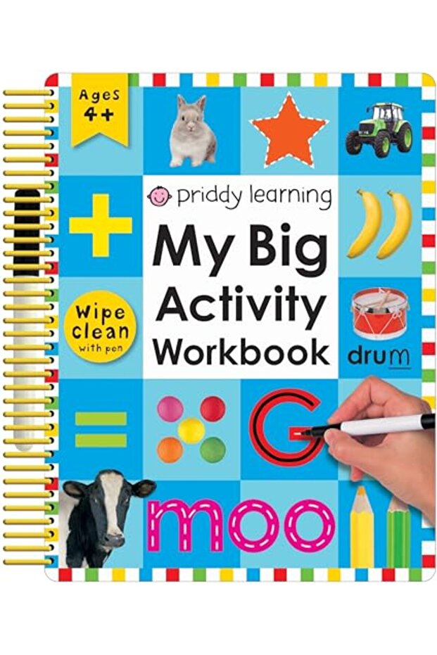 Wipe Clean My Big Activity Work Book - 1