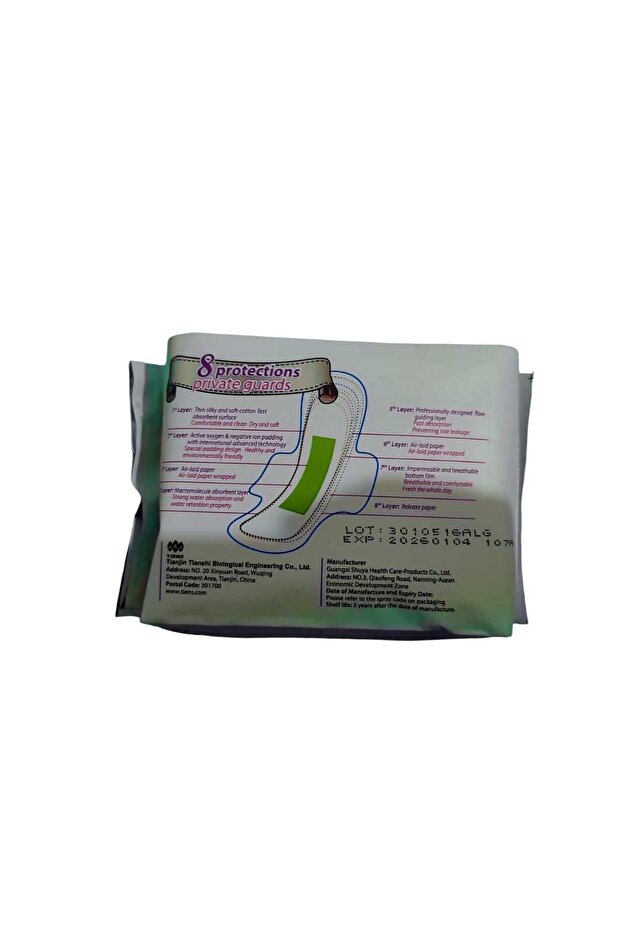 Tienz Airiz Daytime Pads 10 Pieces 1 Pack