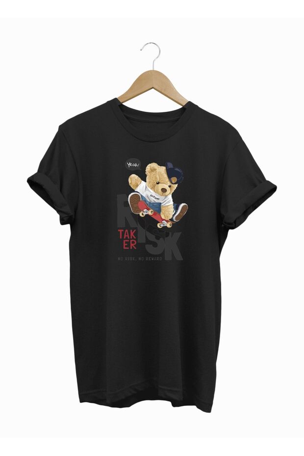 Risky Bear Printed T-shirt