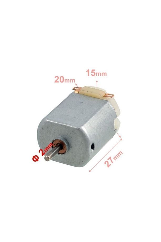 10 Adet Dc Motor Deney Motoru 3v 6v Motor Yüksek Devir Dinamo Motor D.m - 2