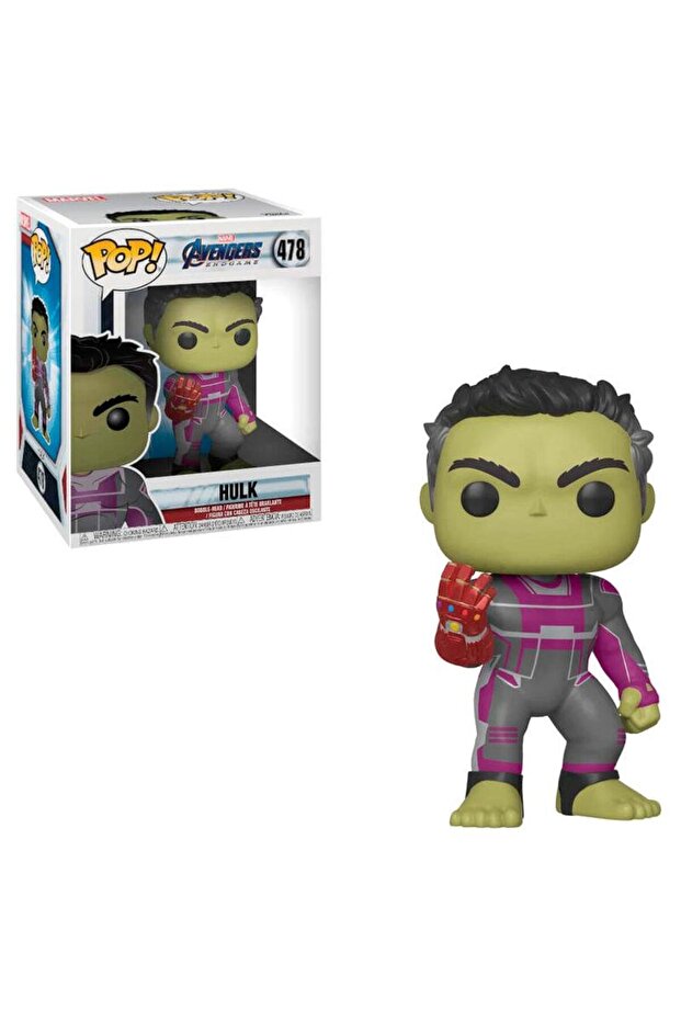 Pop Deluxe 6" Marvel Avengers Endgame Hulk With Gauntlet - 1