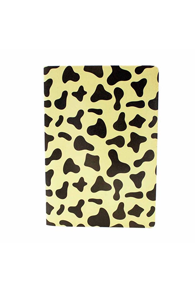 A5 Cow Pattern Unlined Diary Design Notebook - 1