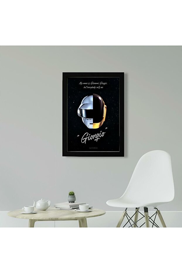 Daft Punk Giorgio, Giovanni Giorgio Moroder, Giorgio By Moroder, Poster Tablo, Dijital Tasarım - 2