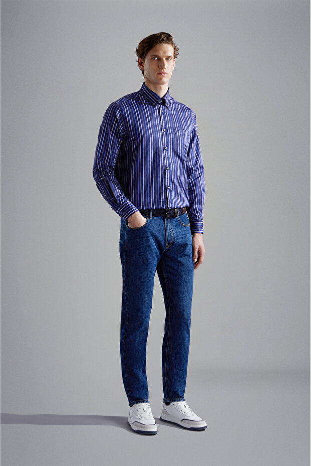 JEANS GOLDE RIVET 5 POCKETS - 4