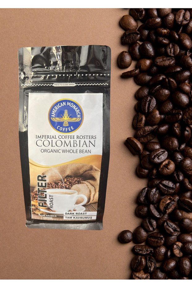 American Monarch Whole Roasted Coffee Filter Coffee 500 Gr