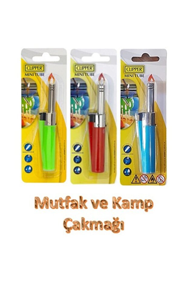 "clıpper Mutfak Ve Kamp Çakmağı X 3 Adet " - 1
