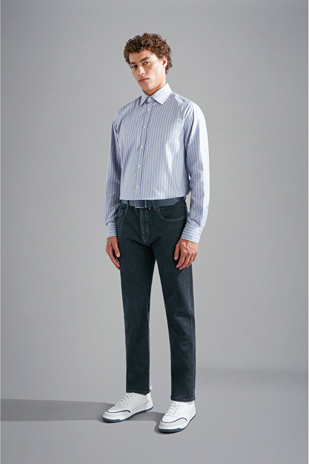 JEANS BLACK RIVET 5 TASCH - 4