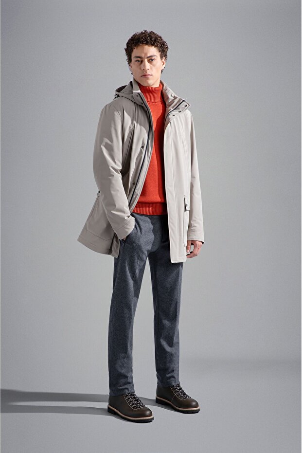 MEN'S CARCOAT JACKET - 4