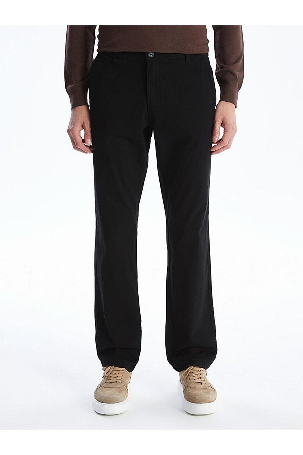 LCW Standart Kalıp Gabardin Erkek Chino Pantolon - 2