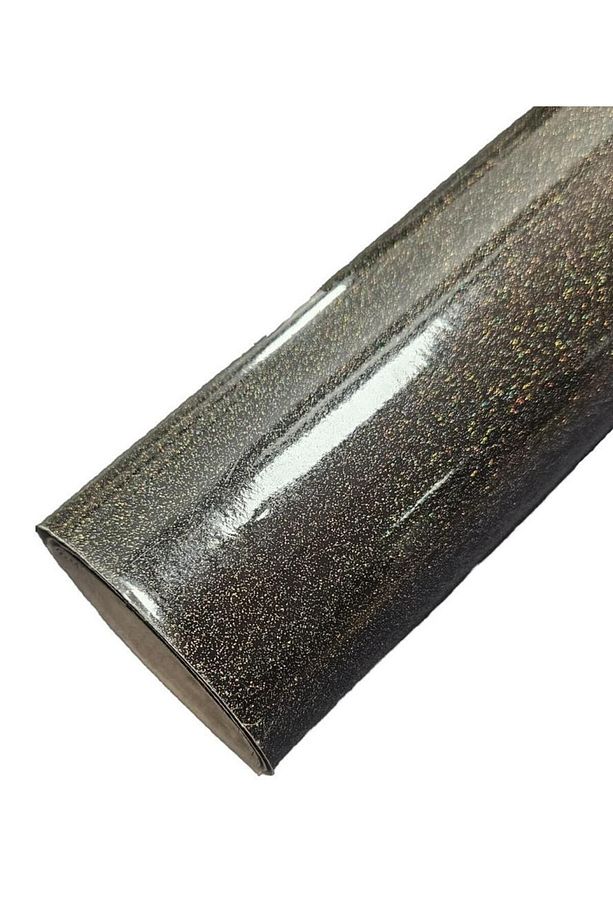 Simli Koyu Kahve Folyo Yapışkanlı 152 Cm - 1 Mt - 1