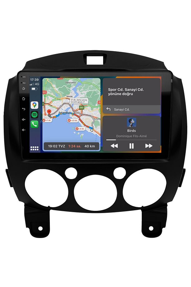 Mazda 2 Android Multimedya Sistemi (2008-2011) CRV-4594XR - 5