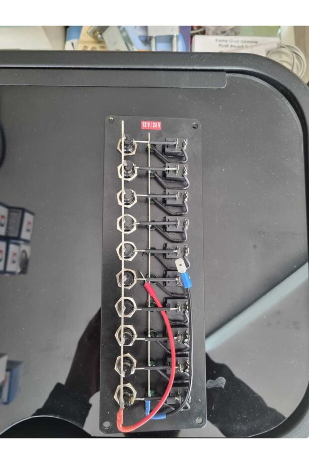 SWİTCH PANEL 10 LU MOON LİGHT 12/24V - 2