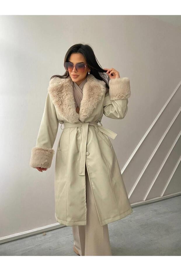 Nova Deri Kürklü Kaban - 3
