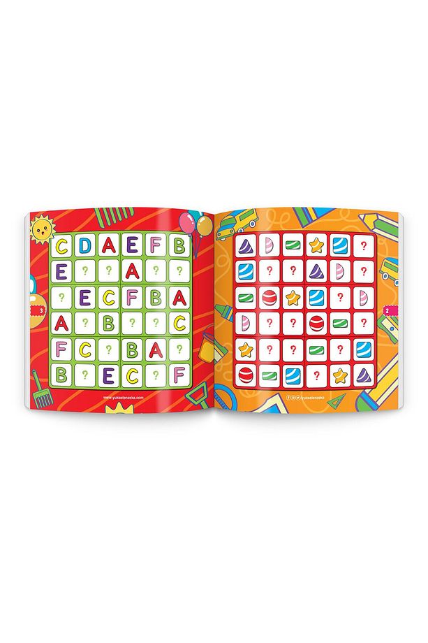 5-8 Yaş Stickerlı Sudoku Seti (440 Adet Sticker) - 3