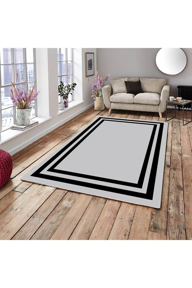 Ideal Kadife 4 M2 Ve 6 M2 Seçenekli Lastikli Halı Örtüsü 180 - 1