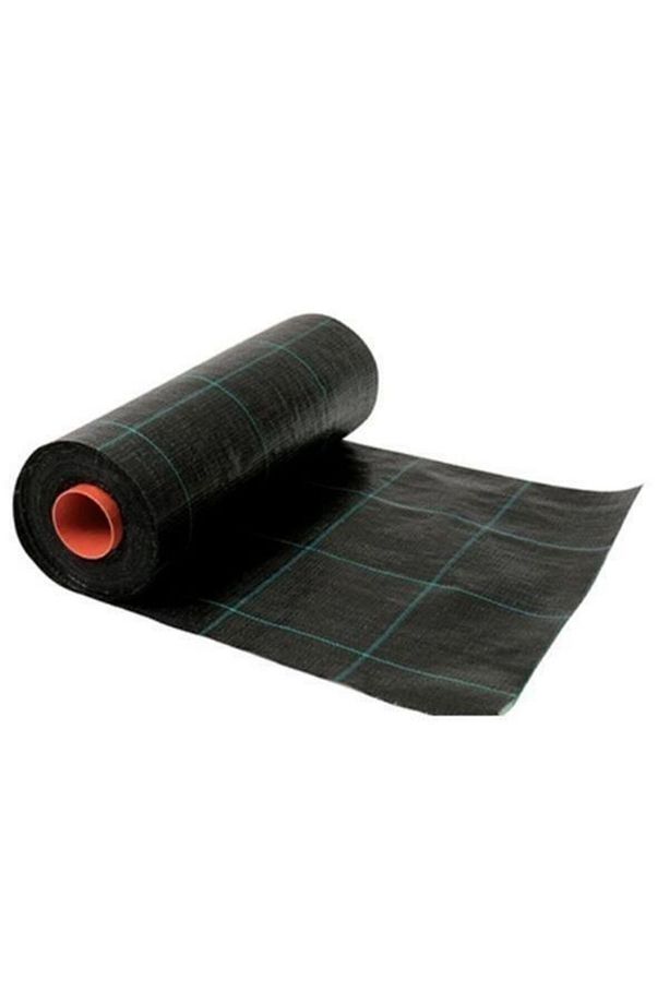 1x100m Taban Örtüsü Sulzer Kumaş Blueberry Peyzaj Uygulama Jüt Bitki Taban Örtüsü Mulch (SİYAH) - 3