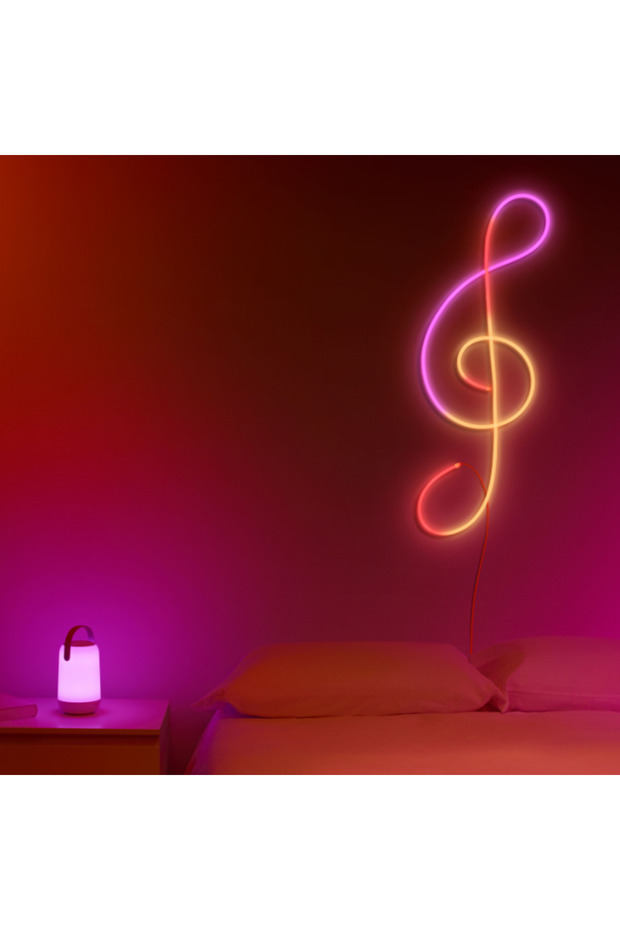 ضوء السقف LED فائق النحافة المتصل بالألوان الذكية 22 وات [أبيض] للإضاءة المنزلية الداخلية - 4