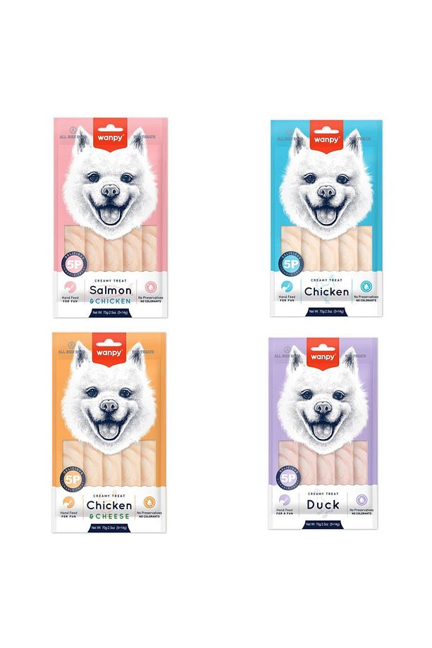 4 Çeşit Sıvı Köpek Ödülü 5x14gr( 4 Adet) - 1