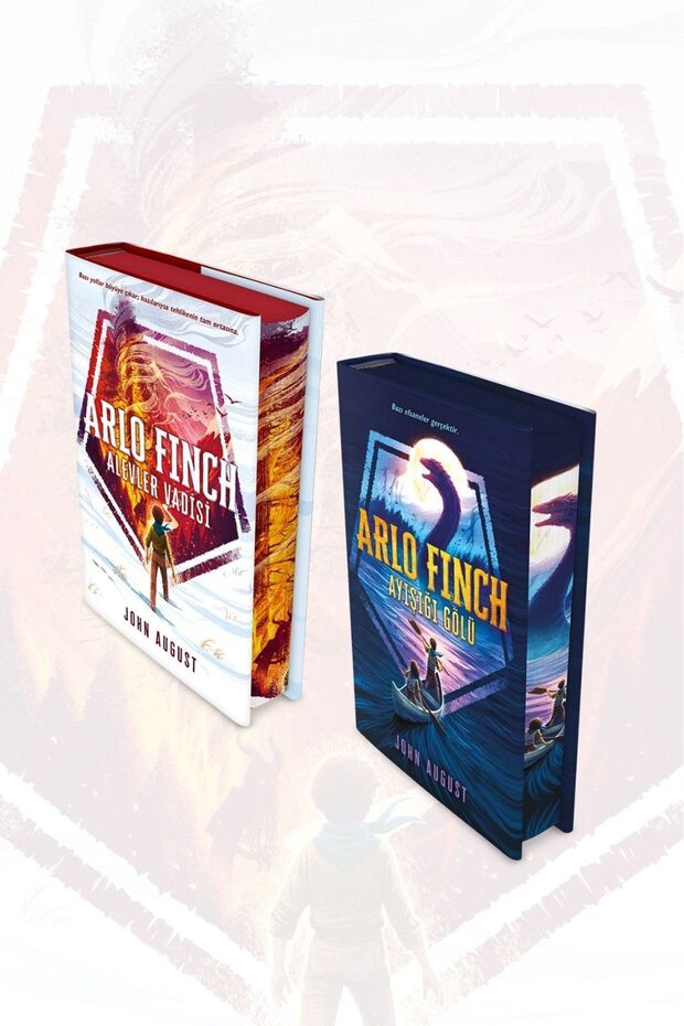Arlo Finch Alevler Vadisi ve Ayışığı gölü 2 kitap set