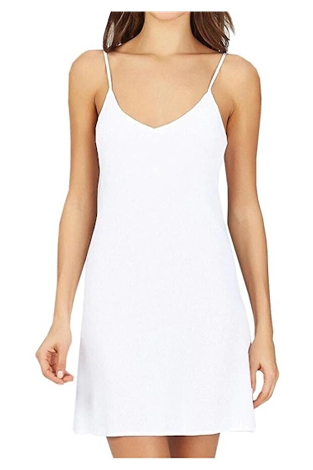 Bela 1010 model duga haljina sa postavom - 1