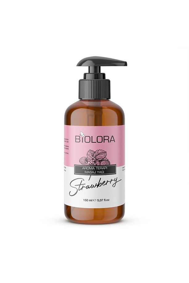 Çilek Aromaterapi Vücut Masaj & Spa Yağı 150ml. - 2