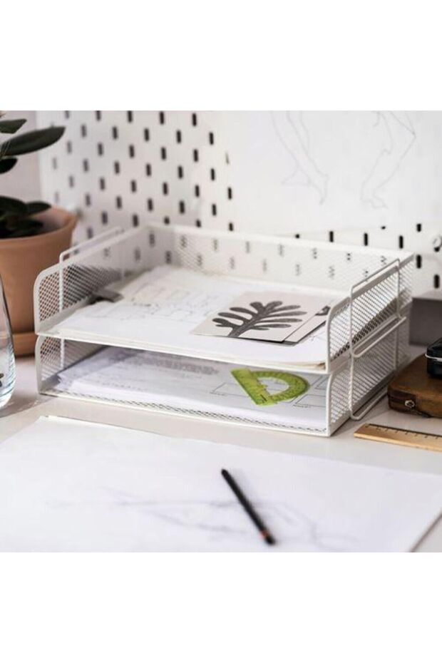 Drönjöns Evrak Rafı, Beyaz - 6