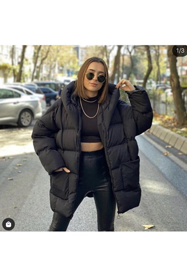 معطف منتفخ للنساء