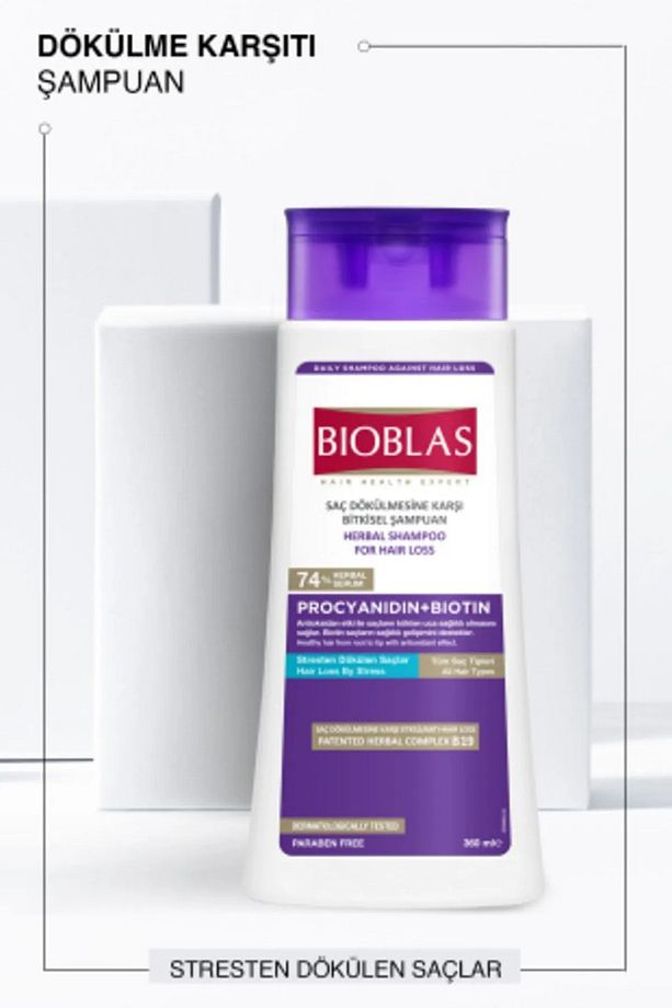 Procyanıdın Dökülen Saçlar Için Anti Stres Şampuanı 360 ml - Dökülme Karşıtı Şampuan 4'lü - 2