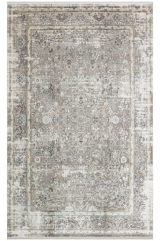 Fresco Fs 29 Cream Gold Xw Yüksek Alçak Dokulu Özel Işıltılı Yüksek Kaliteli Sık Dokuma Modern Salo - 1