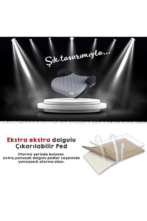 Lorelli Sirius Isofix 15-36 Kg Isofixli Oto Koltuğu Yükseltici - 5