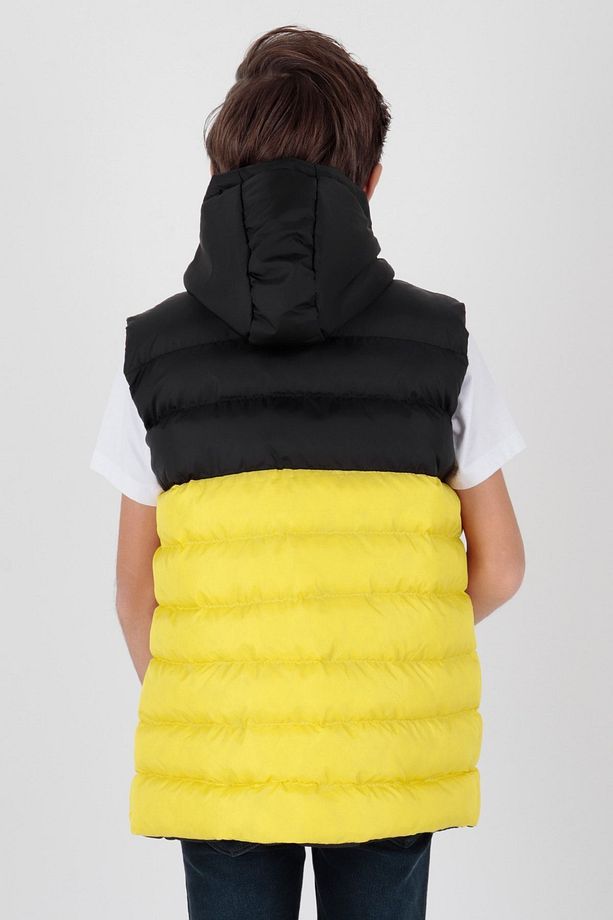 Kids Erkek Çocuk Garnili Trend Şişme Yelek Ak216364 - 4