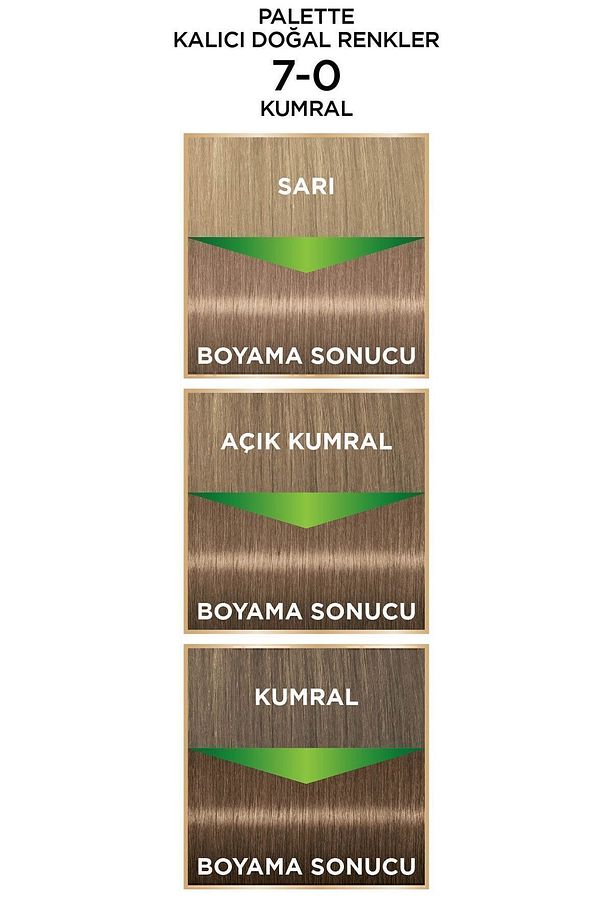 Kalıcı Doğal Renkler 7-0 Kumral - 3
