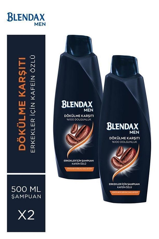 Saç Dökülmesine Karşı Kafein Özlü Şampuan 500 ml X 2 Adet - 1