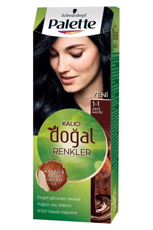 Kalıcı Doğal Renkler 1-1 Gece Mavisi X 2 Adet - 3