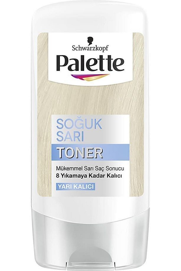 10-1 Küllü Açık Sarı X 2 Adet Soğuk Sarı Toner - 6