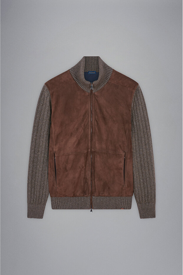 MEN'S ZIPPED PULLOVER C.W. WOOL - 5