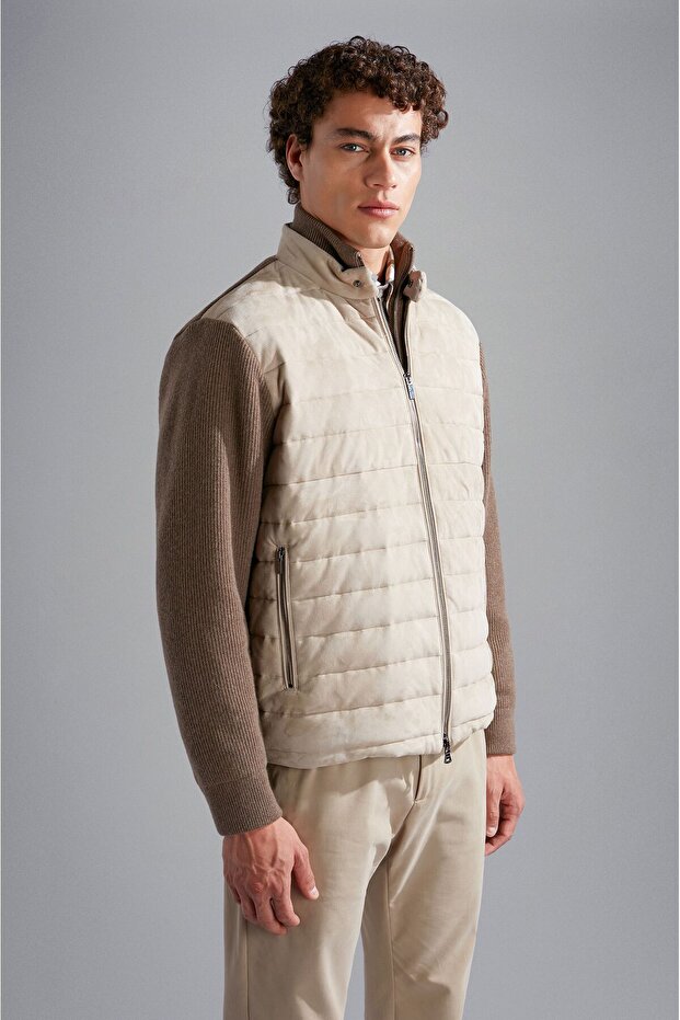 MEN'S ZIPPED PULLOVER C.W. WOOL - 1