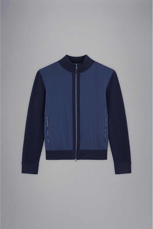 MEN'S ZIPPED PULLOVER C.W. WOOL - 5