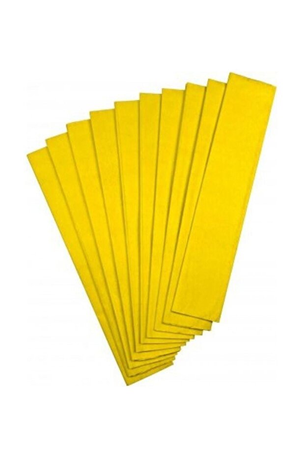 Crapon Paper 50x200 Cm Yellow 10pcs