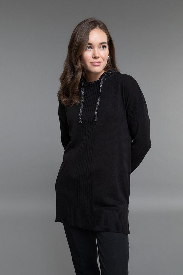 Regular Fit Kapüşonlu Tunik Y1604az22wn - 1