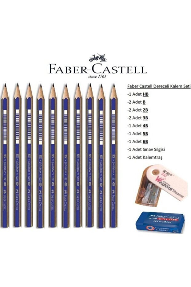 Faber-castell Graduated Pen Set of 10