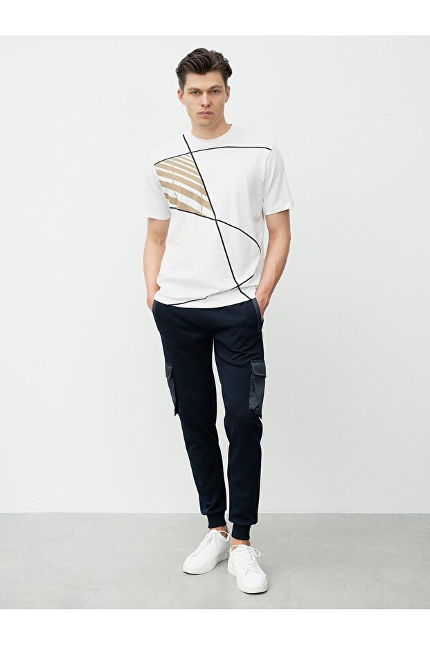 1319002 Erkek Eşofman Alt Navy - 6