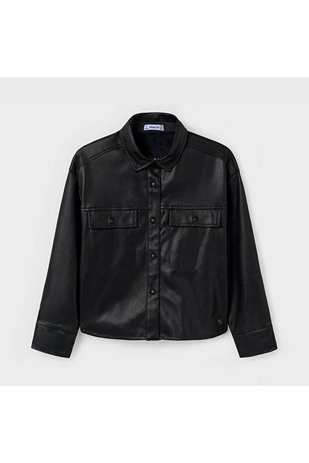 Suni Deri Üst Gömlek - 2