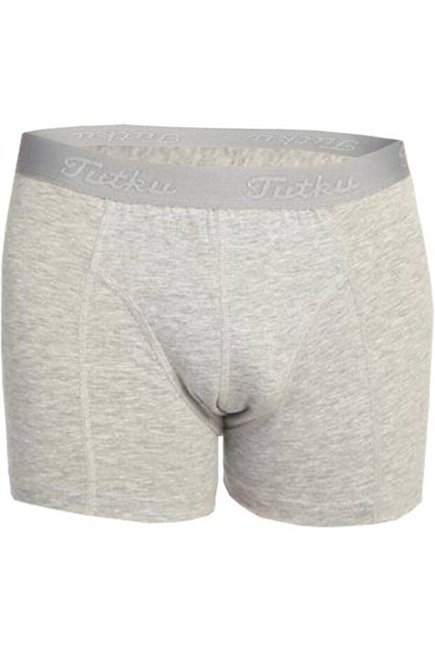 Men's Gray Lycra Elastane Boxer 4 Pieces
