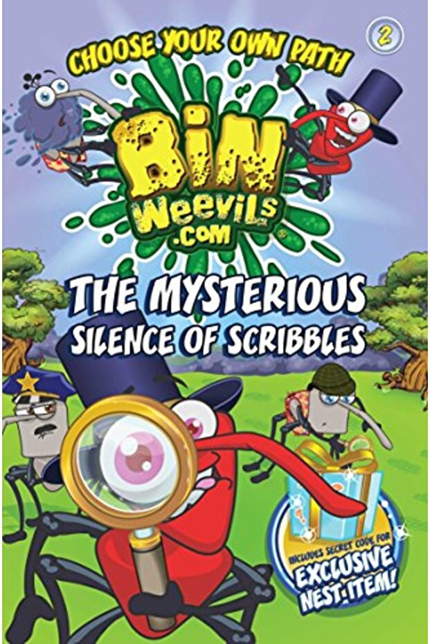 Bin Weevils Choose Your Own Path 2 The Mysterious Silence Of Scribbles Bin Weevils Chooseown Path