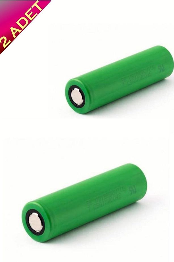 2 Adet 18650 Vtc6 3.7v 3000 Mah 30 Amper Li-ion Şarjlı Pil ( Şarj Edilebilir Us18650vtc6) - 1