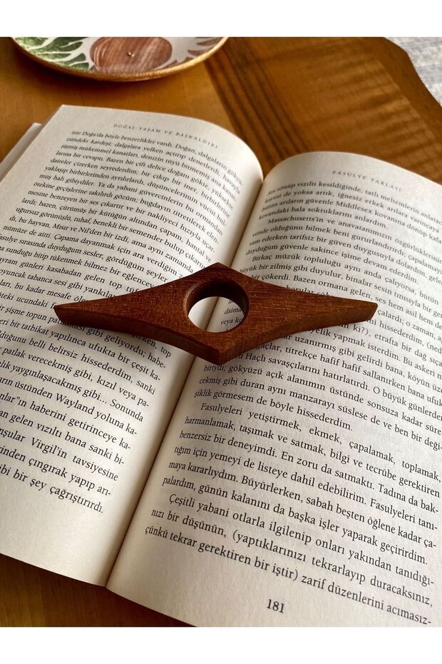 Custom Handcrafted Book Reading Ring - 2