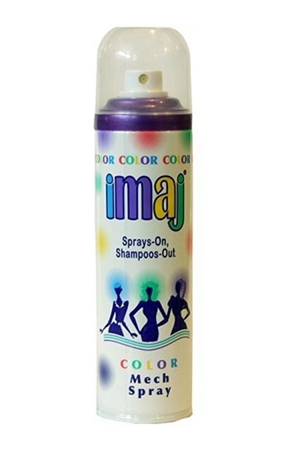 Renkli Saç Spreyi / Mor - 1