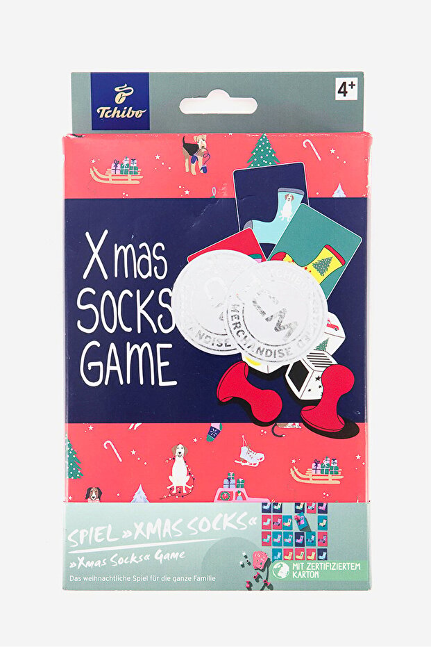 Christmas Socks Game. Red Combo - 1