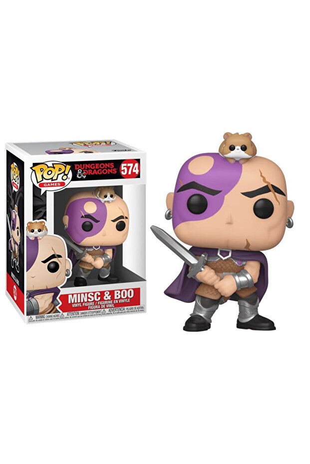 Pop Games Dungeons & Dragons Minsc & Boo Figürü